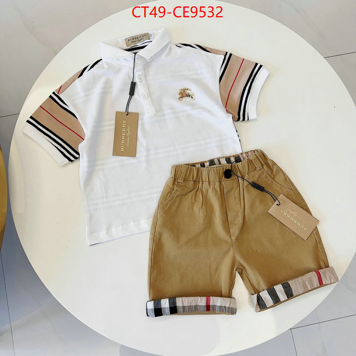 Kids clothing-Burberry,where to buy fakes ID: CE9532,$: 49USD