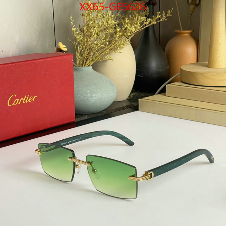 Glasses-Cartier,wholesale replica ID: GE5626,$: 65USD