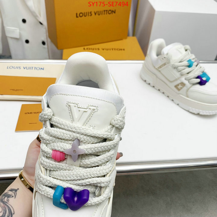 Women Shoes-LV,the highest quality fake ID: SE7494,$: 175USD