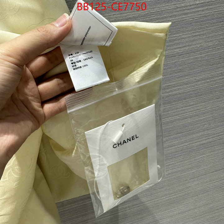 Clothing-Chanel,replica how can you ID: CE7750,$: 125USD