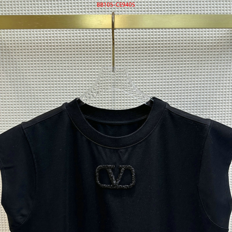 Clothing-Valentino,replica sale online ID: CE9405,$: 105USD