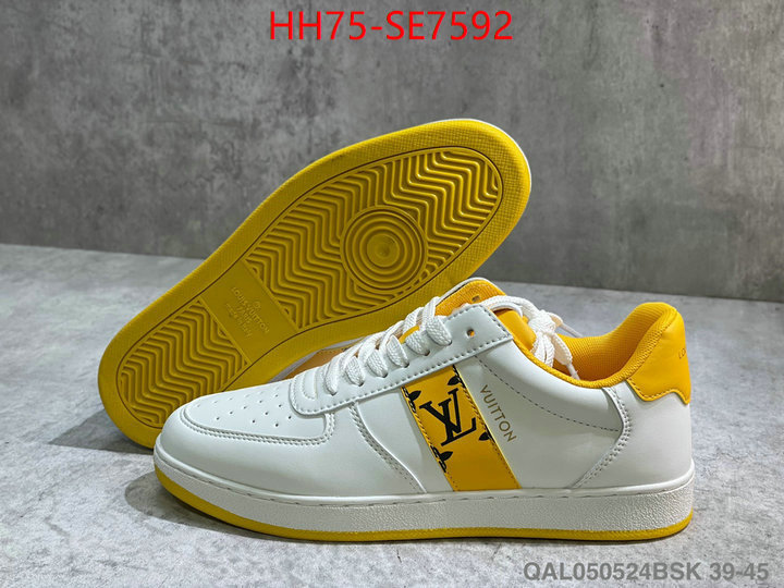 Men Shoes-LV,best quality designer ID: SE7592,$: 75USD