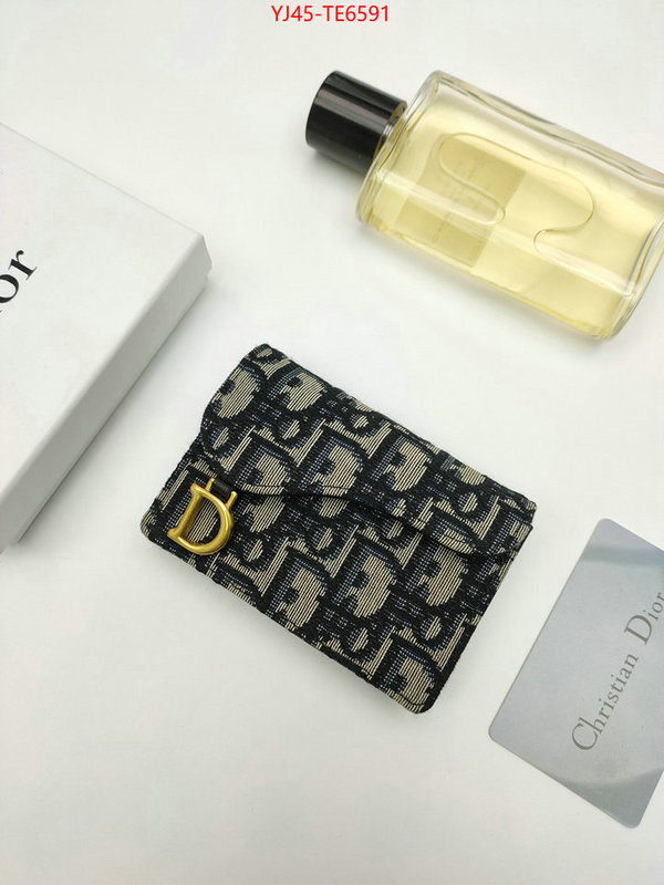 Dior Bags(4A)-Wallet-,1:1 replica ID: TE6591,$: 45USD