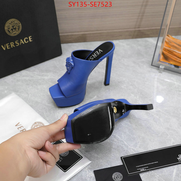 Women Shoes-Versace,how to find designer replica ID: SE7523,$: 135USD