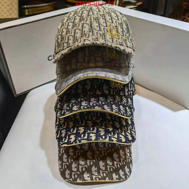 Cap (Hat)-Dior,buy ID: HE7190,$: 29USD