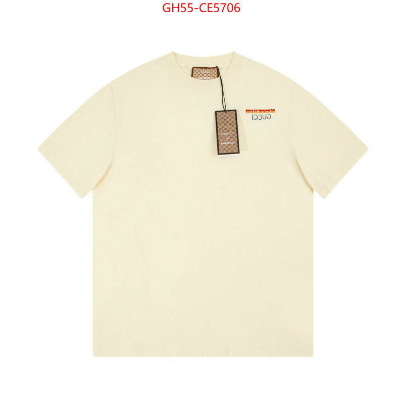 Clothing-Gucci,luxury shop ID: CE5706,$: 55USD