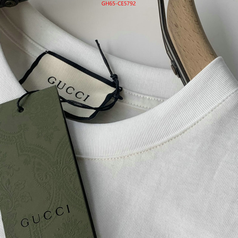 Clothing-Gucci,buy 2023 replica ID: CE5792,$: 65USD