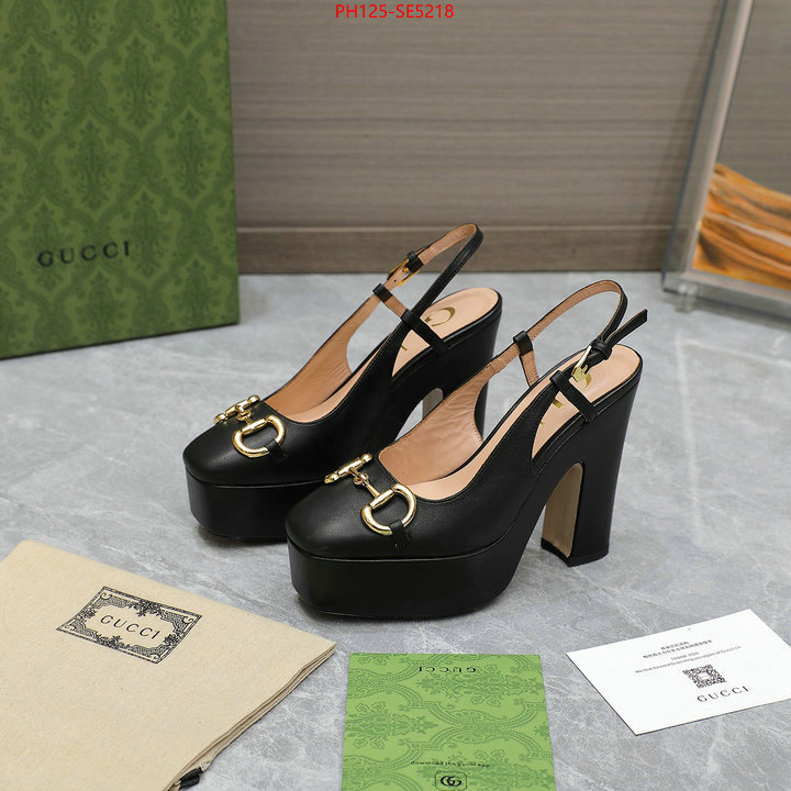 Women Shoes-Gucci,fashion replica ID: SE5218,$: 125USD