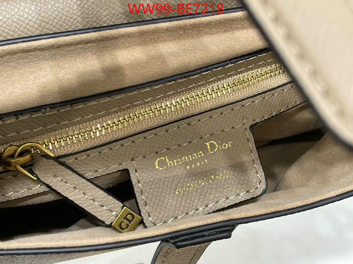 Dior Bags(4A)-Saddle-,luxury cheap ID: BE7218,$: 99USD