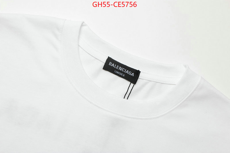 Clothing-Balenciaga,the quality replica ID: CE5756,$: 55USD