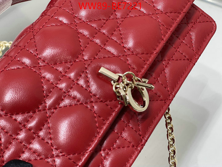 Dior Bags(4A)-Lady-,where can i buy ID: BE7221,$: 89USD