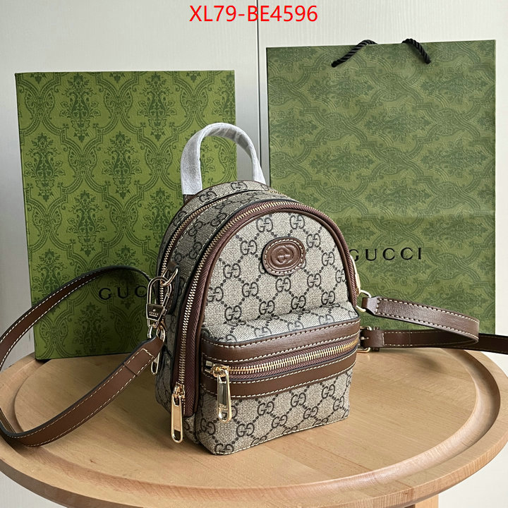 Gucci Bags(4A)-Backpack-,replica for cheap ID: BE4596,$: 79USD