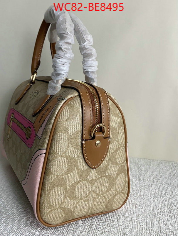 Coach Bags(4A)-Handbag-,wholesale ID: BE8495,$: 82USD