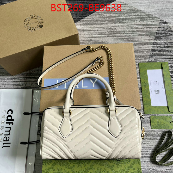 Gucci Bags(TOP)-Marmont,is it illegal to buy dupe ID: BE9638,$: 269USD