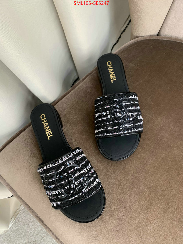 Women Shoes-Chanel,new designer replica ID: SE5247,$: 105USD
