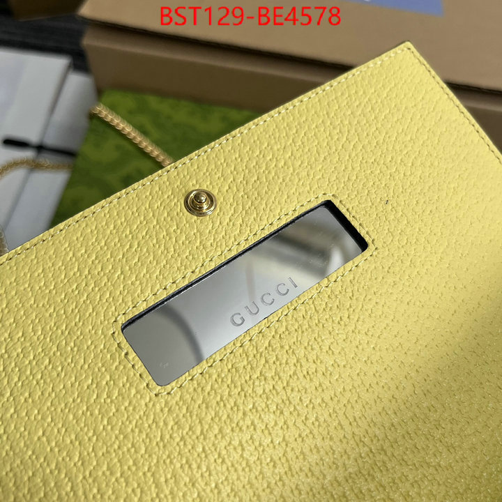 Gucci Bags(TOP)-Diagonal-,wholesale designer shop ID: BE4578,$: 129USD