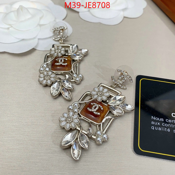 Jewelry-Chanel,best aaaaa ID: JE8708,$: 39USD