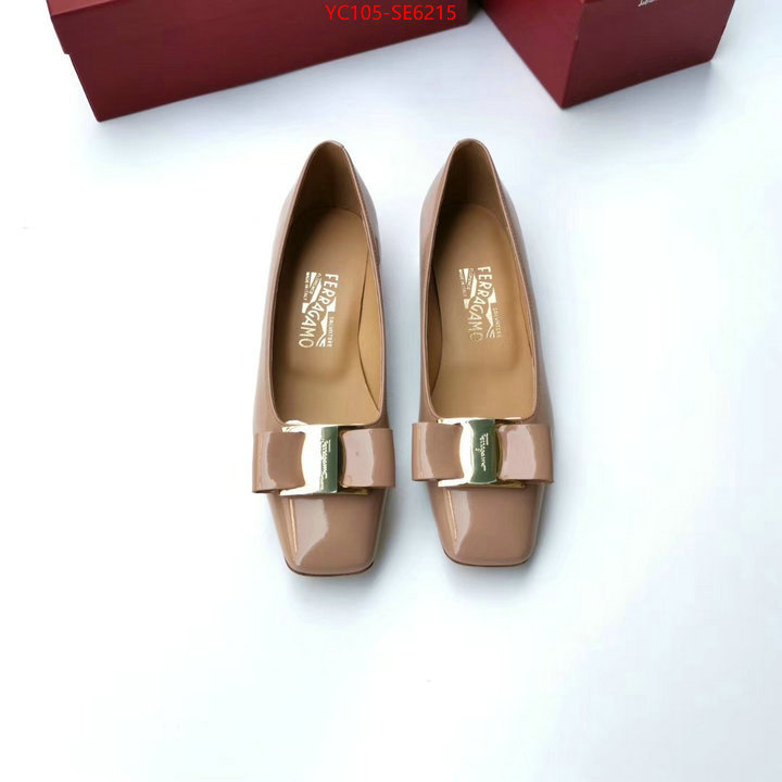 Women Shoes-Ferragamo,replica 1:1 high quality ID: SE6215,$: 105USD