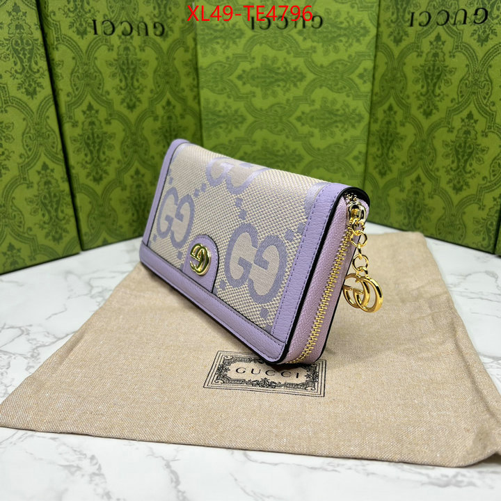 Gucci Bags(4A)-Wallet-,buy first copy replica ID: TE4796,$: 49USD