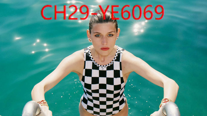 Swimsuit-Chanel,mirror copy luxury ID: YE6069,$: 29USD