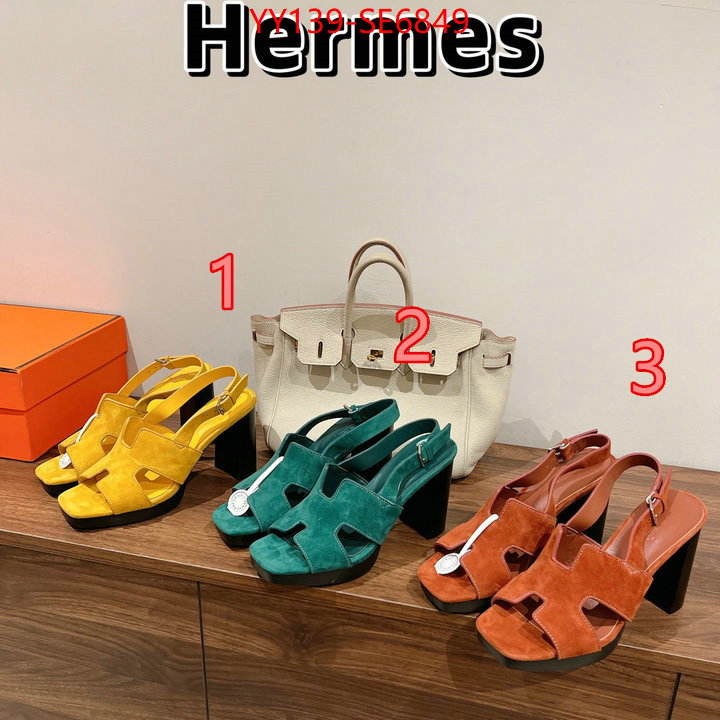 Women Shoes-Hermes,luxury fashion replica designers ID: SE6849,$: 139USD