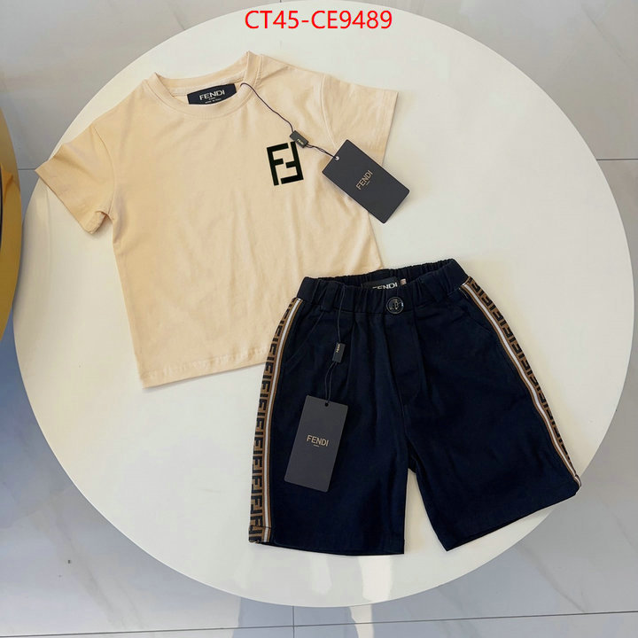 Kids clothing-Fendi,2023 replica ID: CE9489,$: 45USD