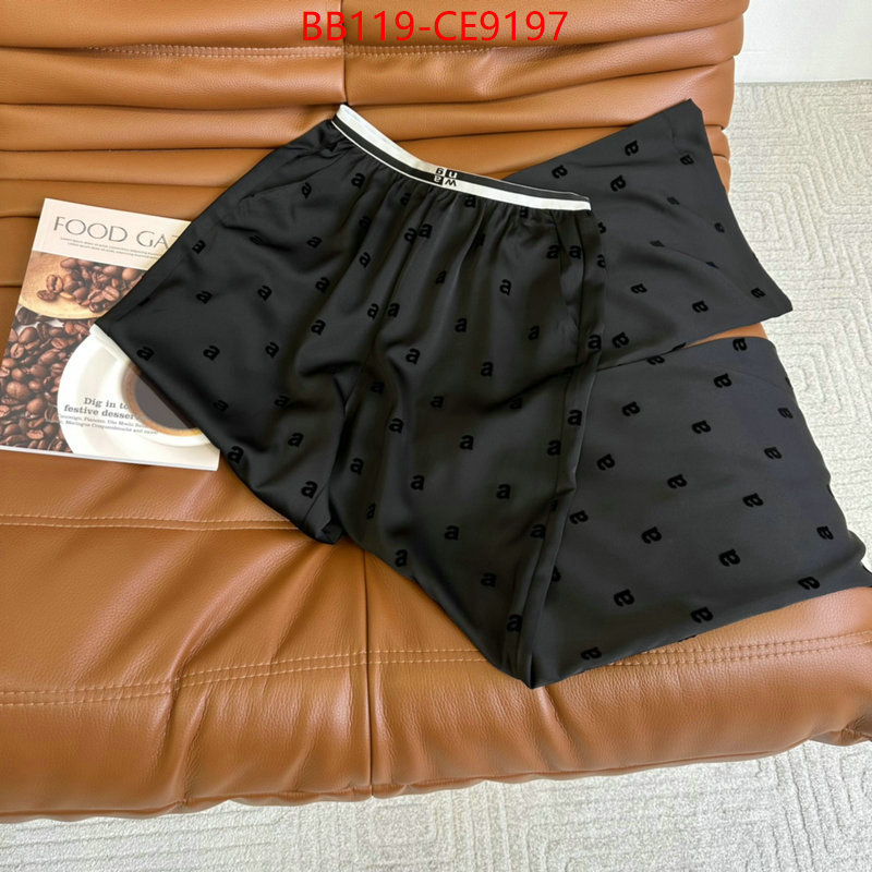 Clothing-Alexander Wang,the best ID: CE9197,$: 119USD