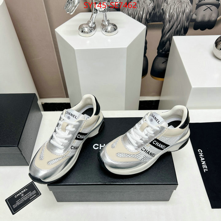 Women Shoes-Chanel,top fake designer ID: SE7462,$: 145USD