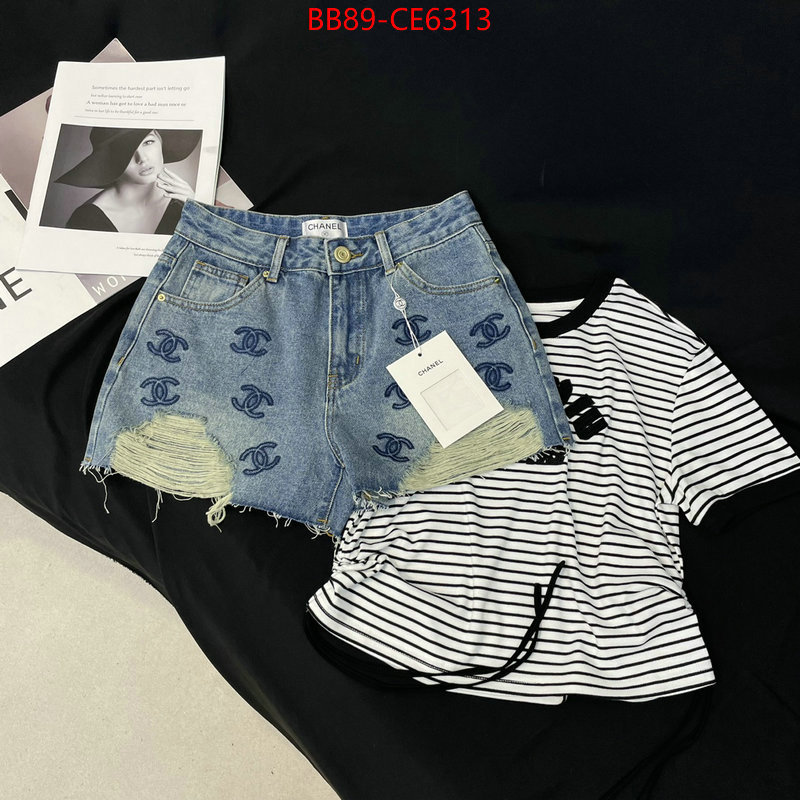 Clothing-Chanel,cheap ID: CE6313,$: 89USD