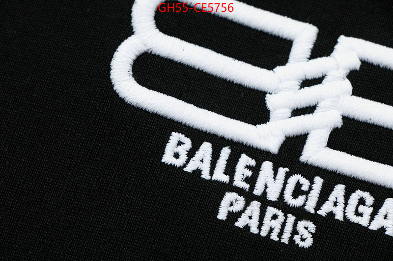 Clothing-Balenciaga,the quality replica ID: CE5756,$: 55USD