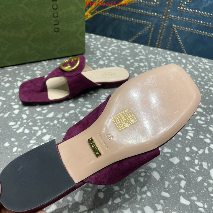 Women Shoes-Gucci,wholesale designer shop ID: SE5213,$: 105USD