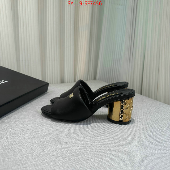 Women Shoes-Chanel,sell high quality ID: SE7456,$: 119USD