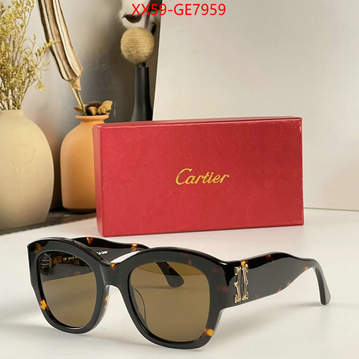 Glasses-Cartier,aaaaa customize ID: GE7959,$: 59USD