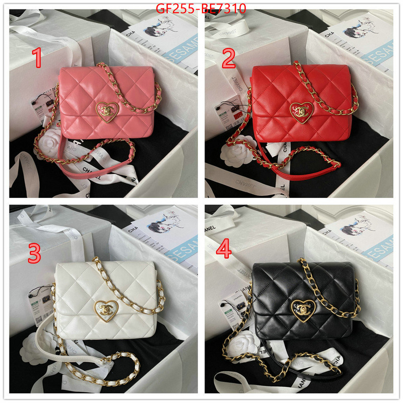 Chanel Bags(TOP)-Diagonal-,the highest quality fake ID: BE7310,$: 255USD