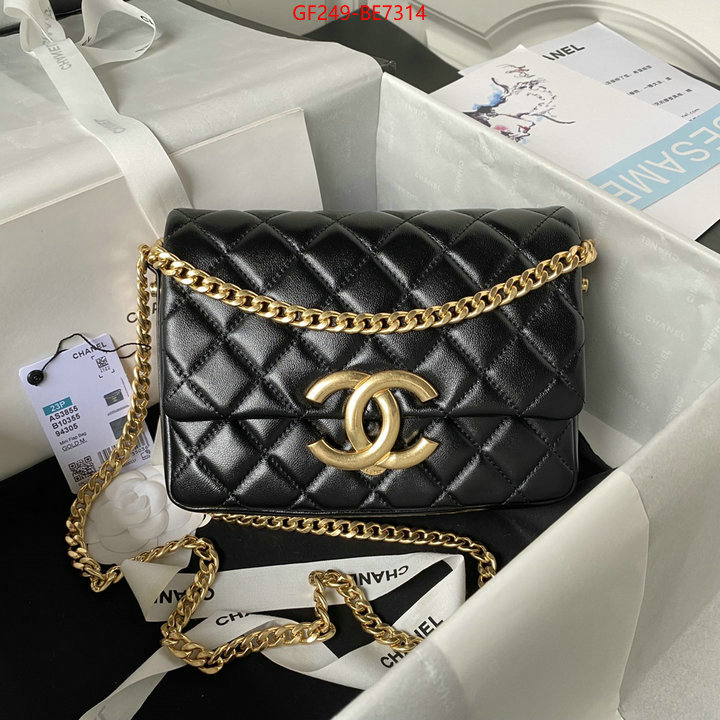 Chanel Bags(TOP)-Diagonal-,the best ID: BE7314,$: 249USD