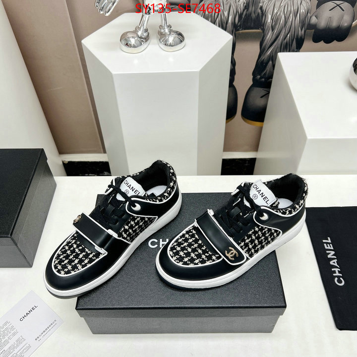 Women Shoes-Chanel,top grade ID: SE7468,$: 135USD