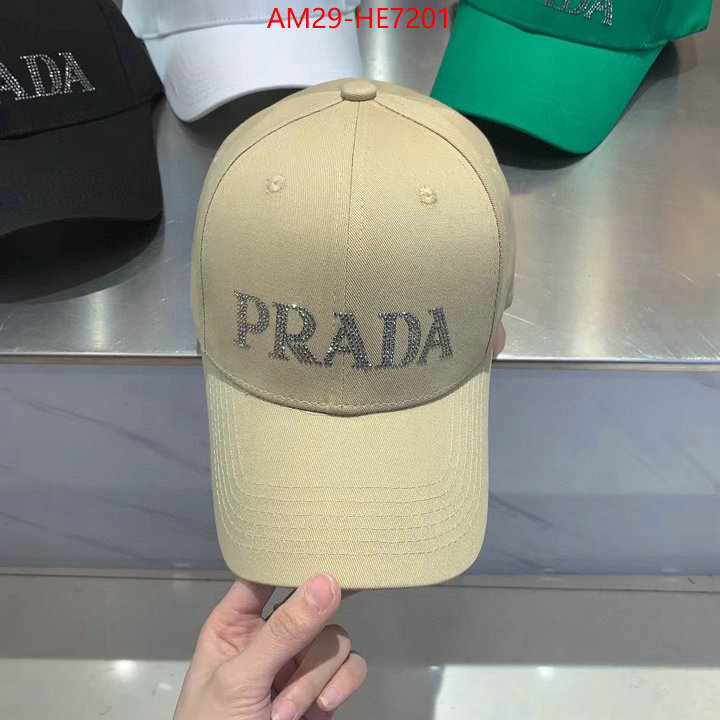 Cap (Hat)-Prada,the best affordable ID: HE7201,$: 29USD