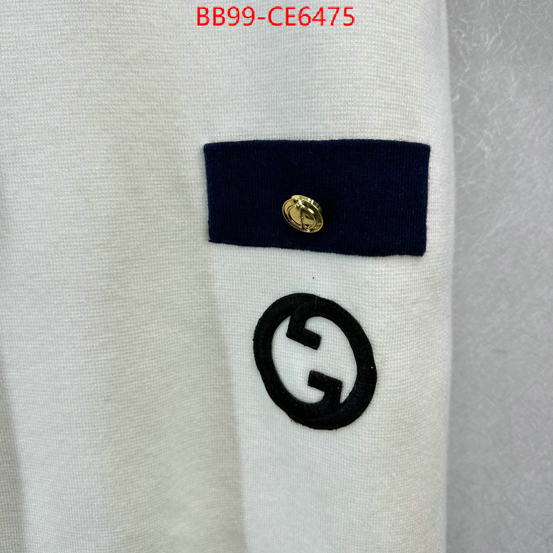 Clothing-Gucci,top ID: CE6475,$: 99USD