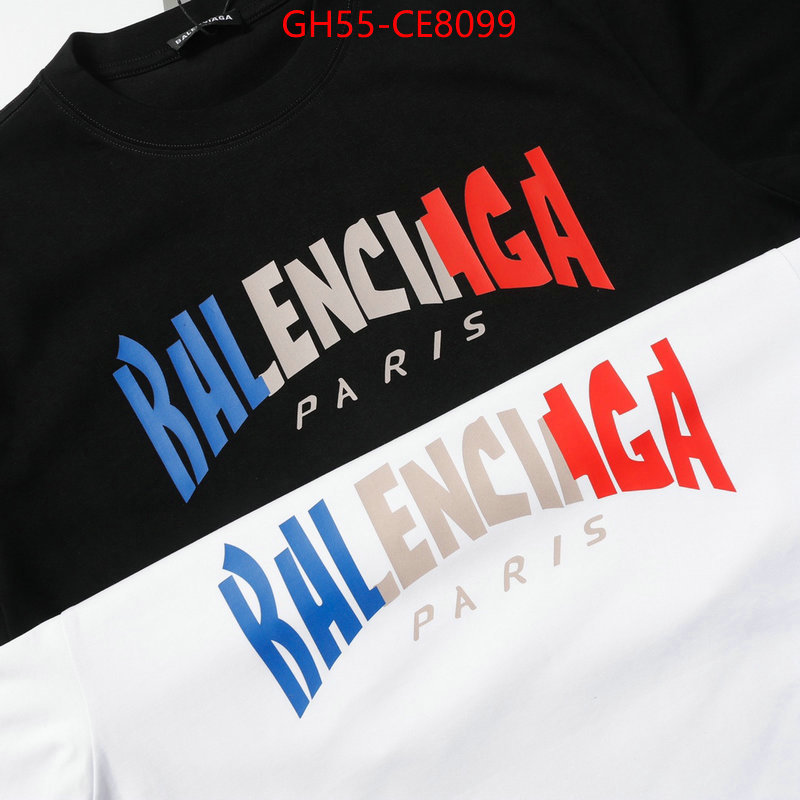 Clothing-Balenciaga,high quality designer replica ID: CE8099,$: 55USD