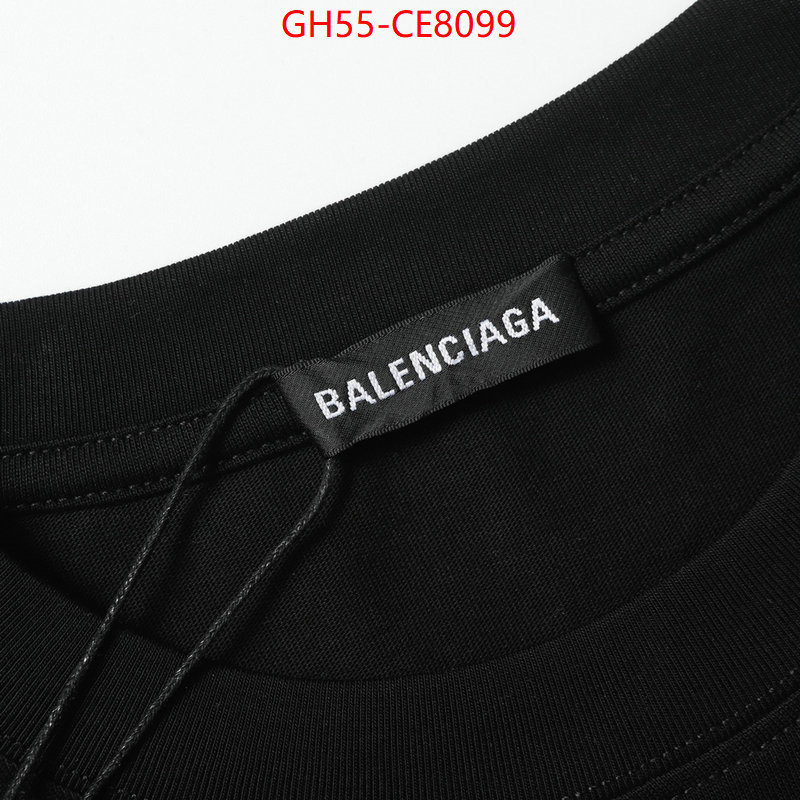 Clothing-Balenciaga,high quality designer replica ID: CE8099,$: 55USD