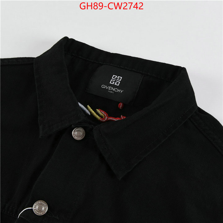 Clothing-Givenchy,designer fashion replica ID: CW2742,$: 89USD