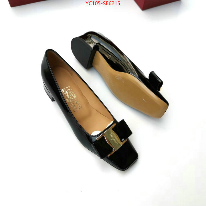 Women Shoes-Ferragamo,replica 1:1 high quality ID: SE6215,$: 105USD