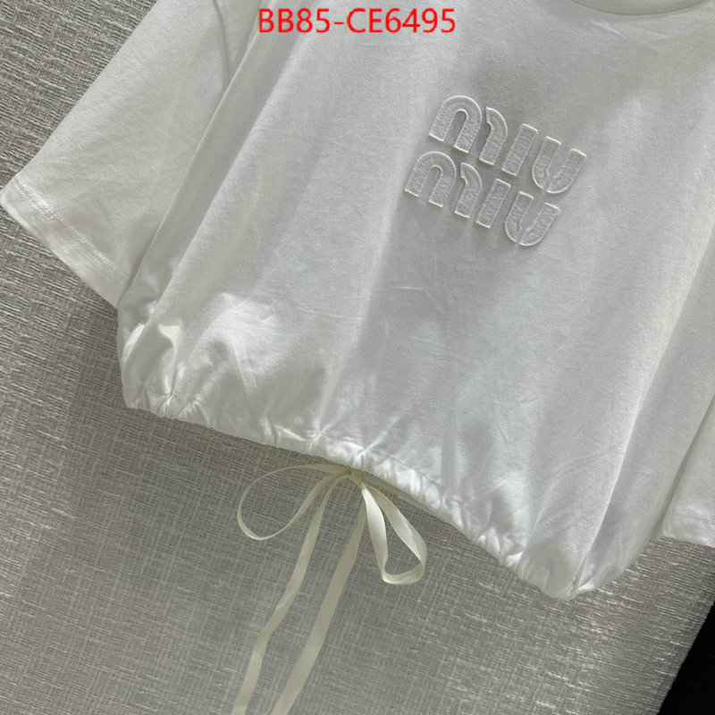 Clothing-MIU MIU,where can i buy ID: CE6495,$: 85USD