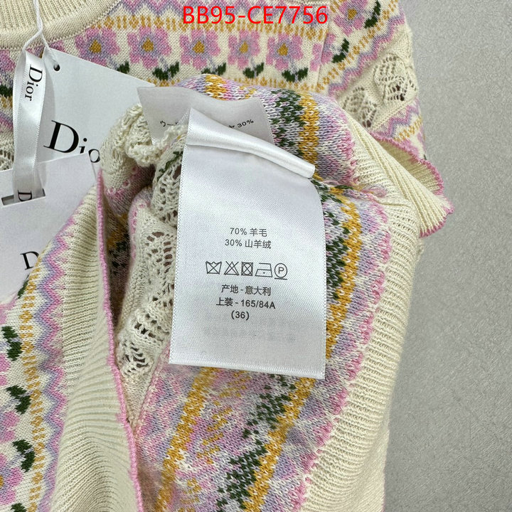 Clothing-Chanel,wholesale designer shop ID: CE7756,$: 95USD