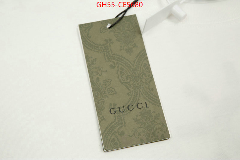 Clothing-Gucci,replica wholesale ID: CE5680,$: 55USD