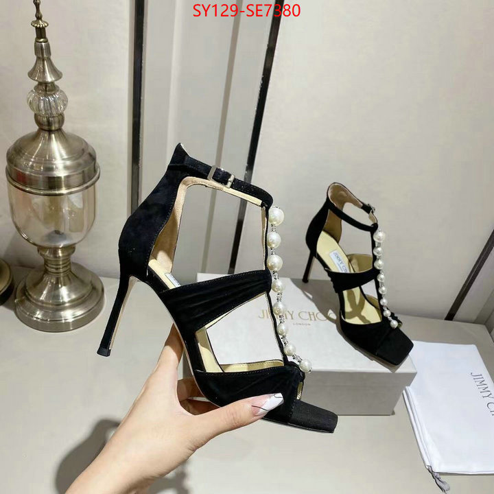 Women Shoes-Jimmy Choo,fashion replica ID: SE7380,$: 129USD