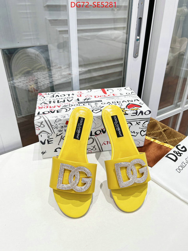 Women Shoes-DG,replicas ID: SE5281,$: 72USD