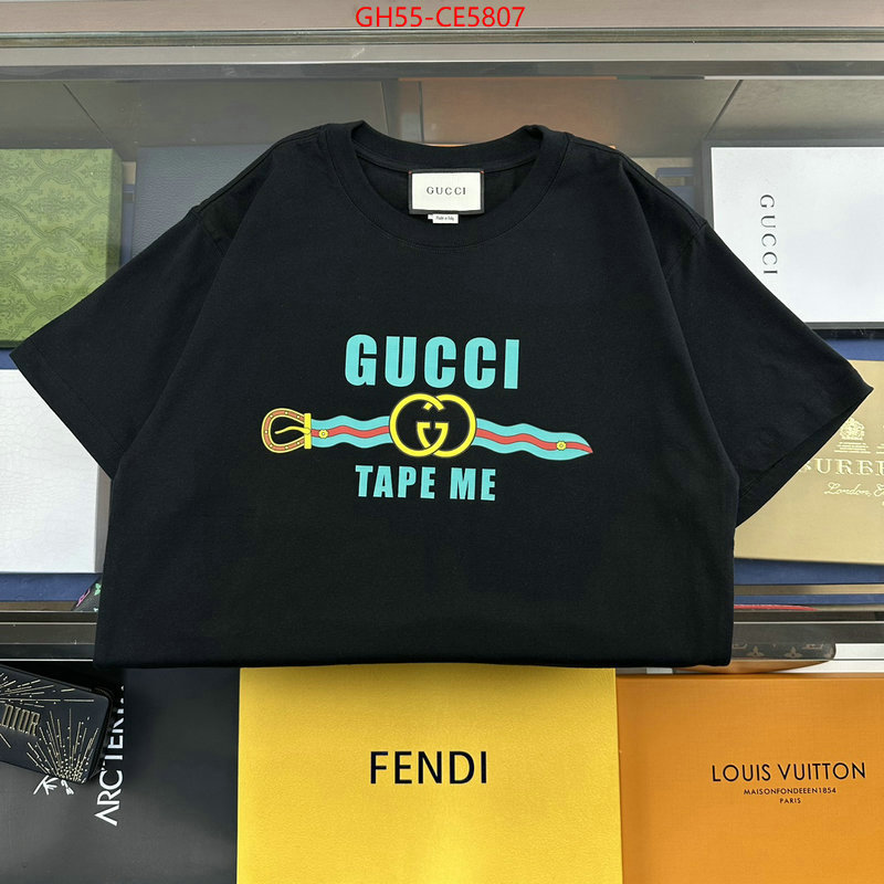 Clothing-Gucci,website to buy replica ID: CE5807,$: 55USD