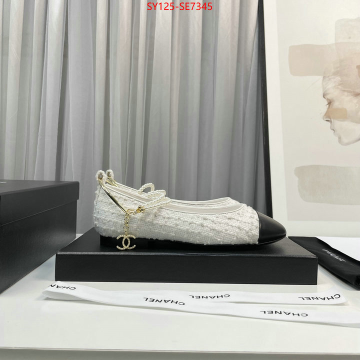 Women Shoes-Chanel,replica 1:1 ID: SE7345,$: 125USD