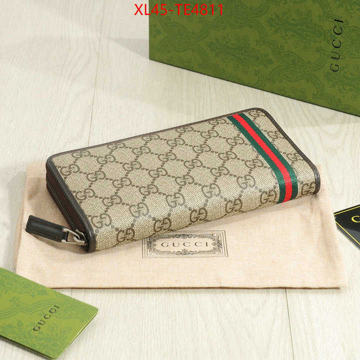 Gucci Bags(4A)-Wallet-,cheap ID: TE4811,$: 45USD